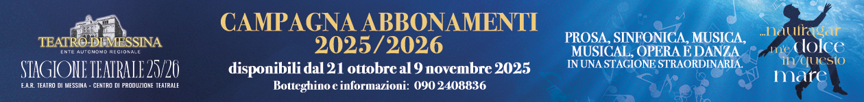 Campagna abbonamenti Teatro vittorio emanuele Campagna abbonamenti Teatro vittorio emanuele